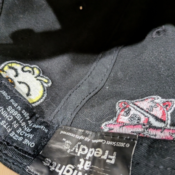 Freddy Black and White Embroidered Hat - Picture 6 of 7